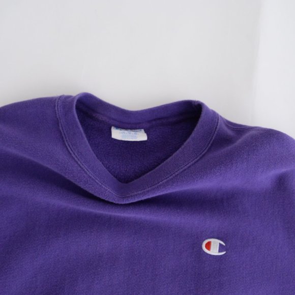 Vintage Champion Purple Reverse Weave Crewneck Sweater Size XL - Picture 10 of 10
